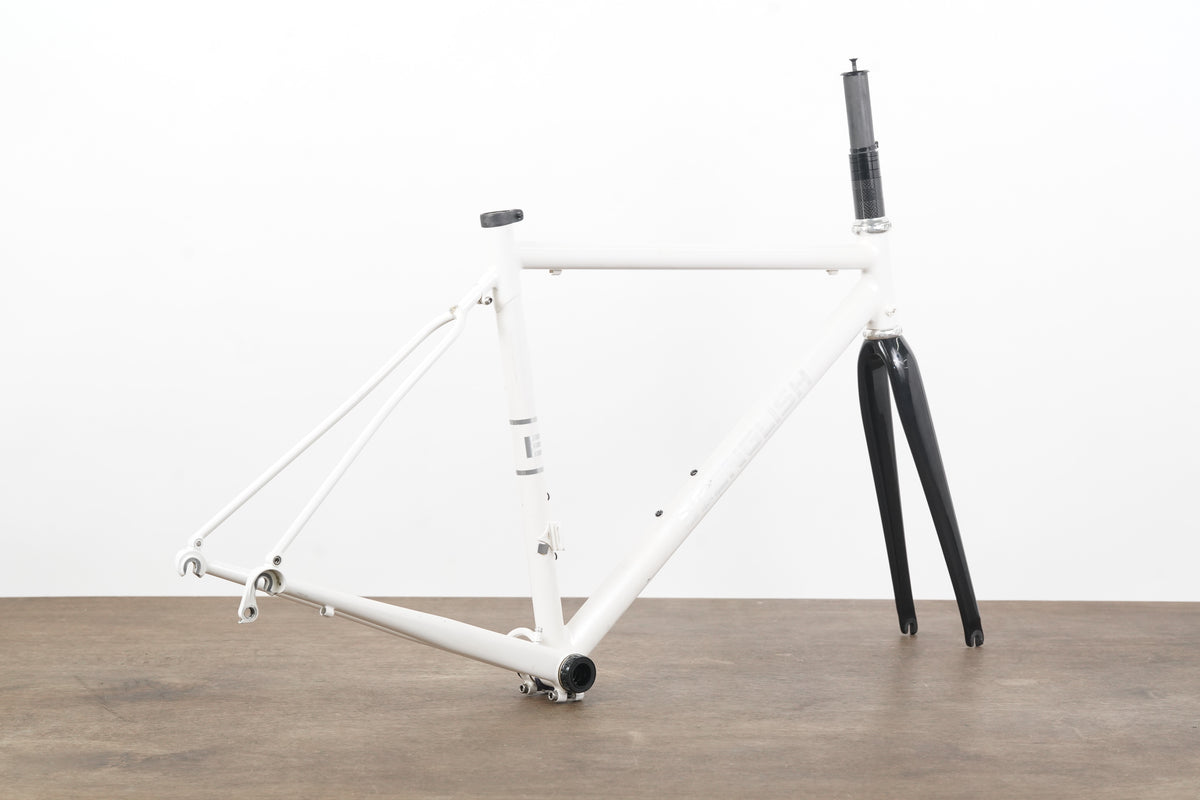 53cm English Cycles Travel Steel Rim Brake Road Frameset + Case *Custom Geometry*