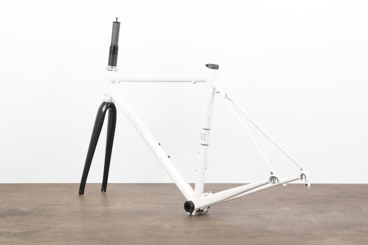 53cm English Cycles Travel Steel Rim Brake Road Frameset + Case *Custom Geometry*