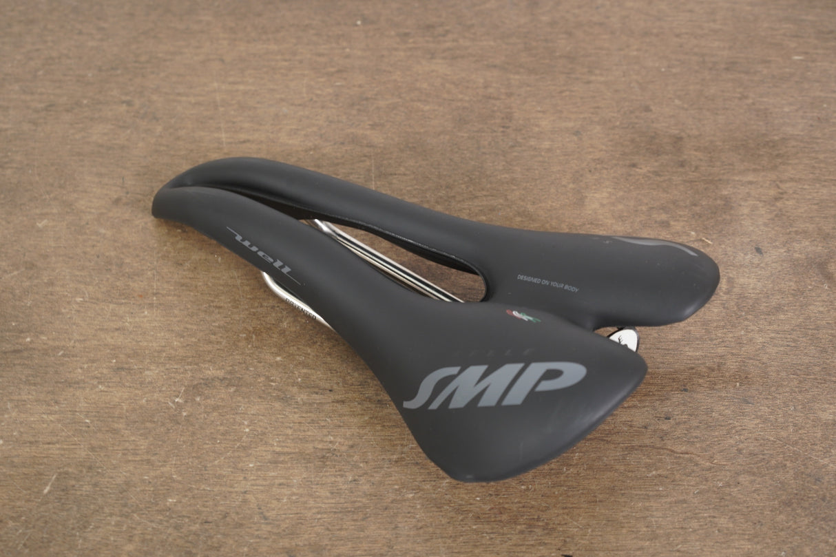 144mm Selle SMP Well Stainless Steel Rail Road Saddle