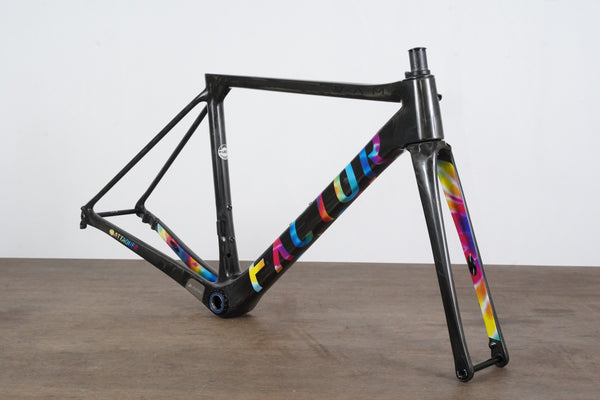 49cm Factor O2 VAM Attaquer Carbon Disc Brake Road Frameset