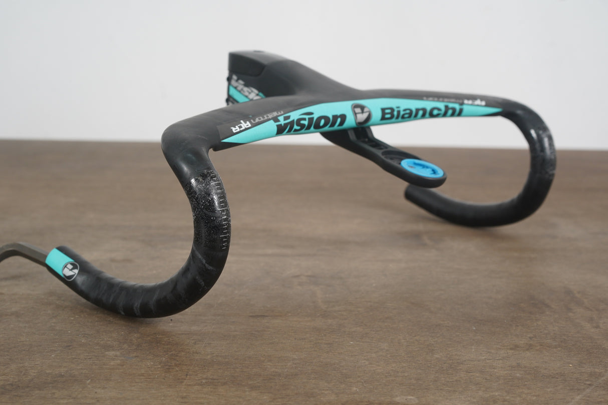 38cm Vision Metron 5D ACR 110mm -6 Degree Integrated Carbon Barstem + Mount