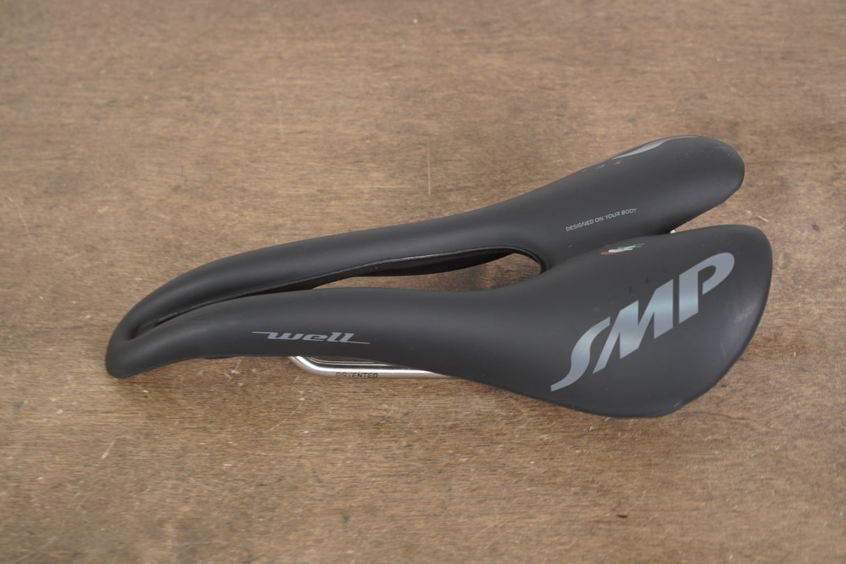 144mm Selle SMP Well Stainless Steel Rail Road Saddle