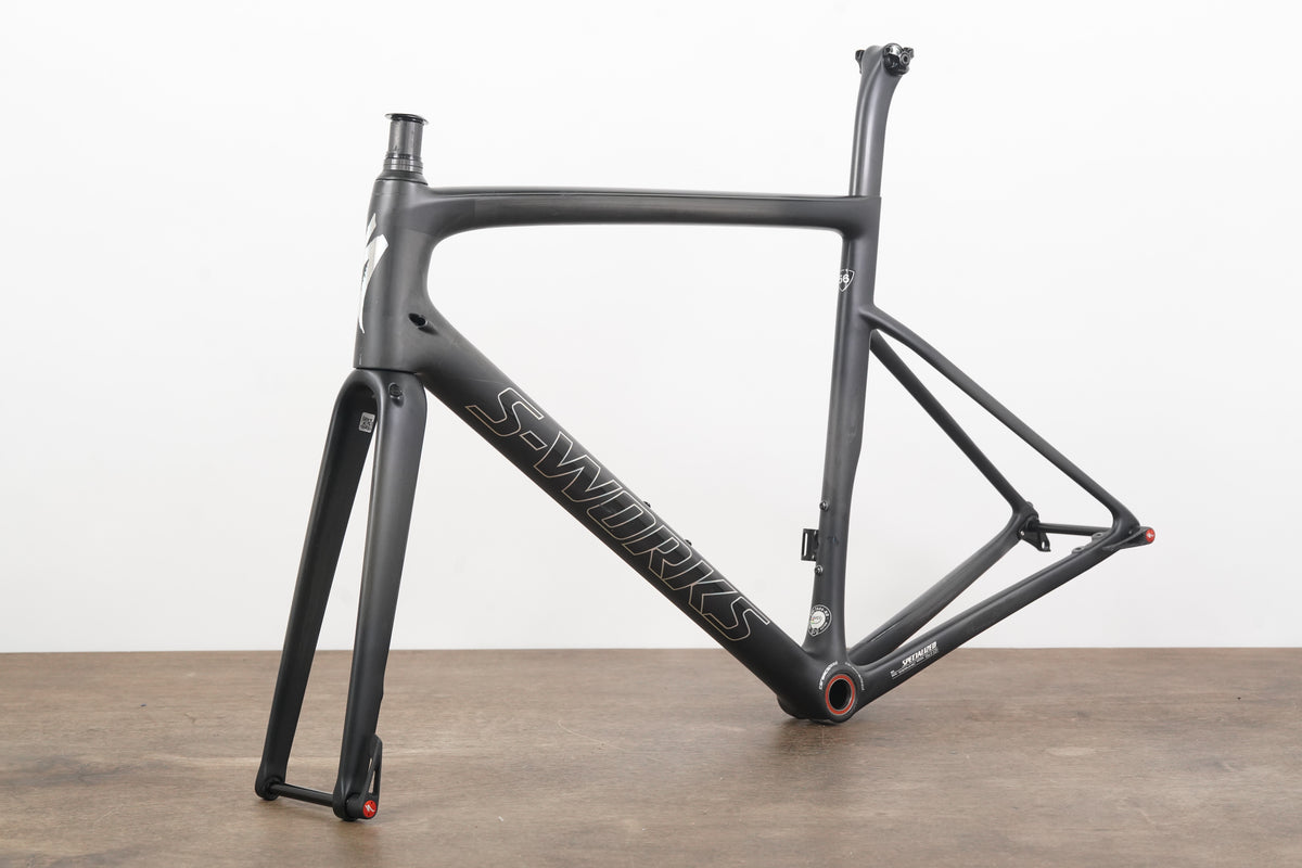 56cm Specialized S-WORKS Tarmac SL6 Carbon Disc Brake Frameset *Fork Damage*