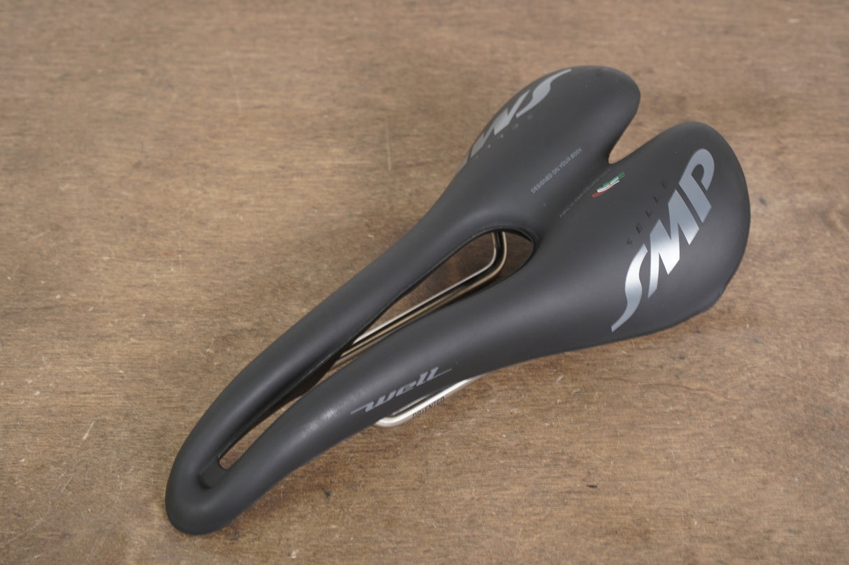 144mm Selle SMP Well Stainless Steel Rail Road Saddle