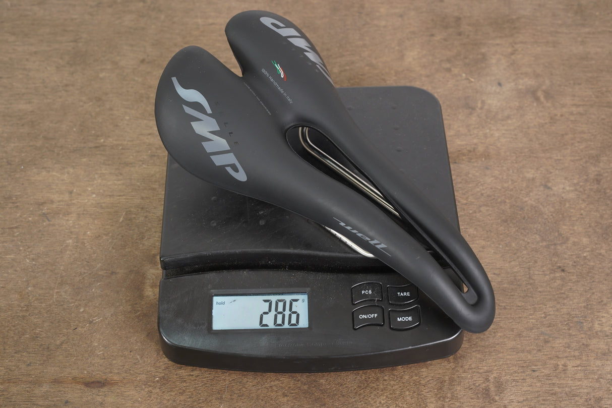 144mm Selle SMP Well Stainless Steel Rail Road Saddle
