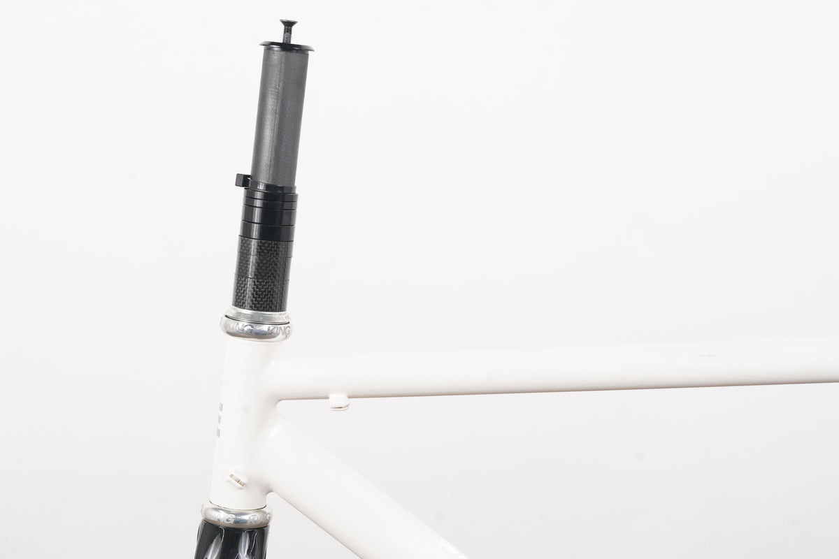 53cm English Cycles Travel Steel Rim Brake Road Frameset + Case *Custom Geometry*