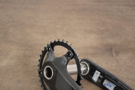 172.5mm 50/34T GXP SRAM Red 22 Stages Power Meter Carbon Crankset