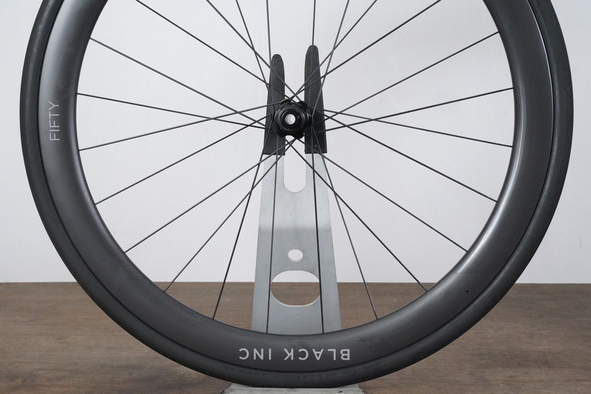 Black Inc. Fifty 50 Carbon Clincher Disc Brake Wheelset SRAM XDR 12 Speed