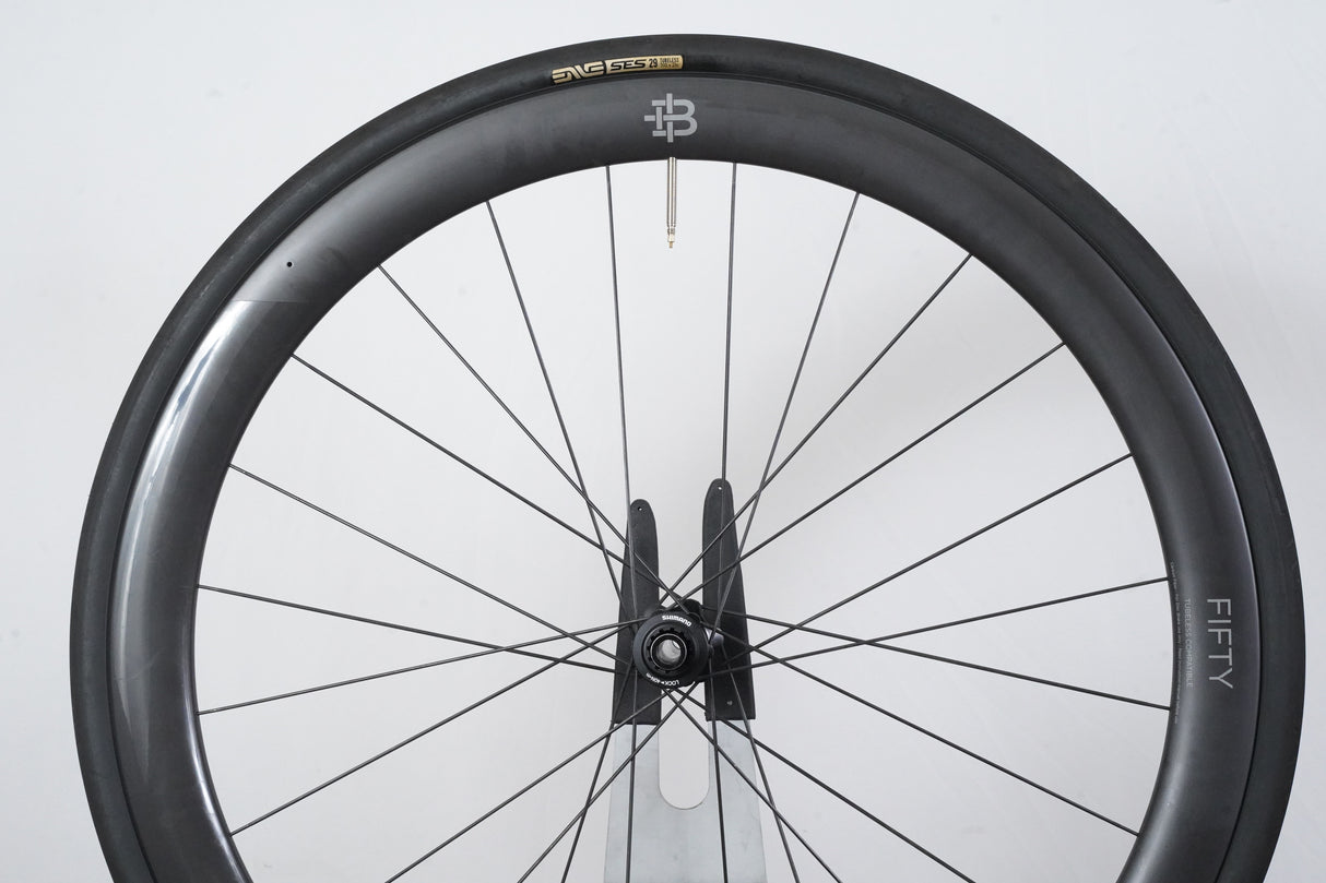 Black Inc. Fifty 50 Carbon Clincher Disc Brake Wheelset SRAM XDR 12 Speed