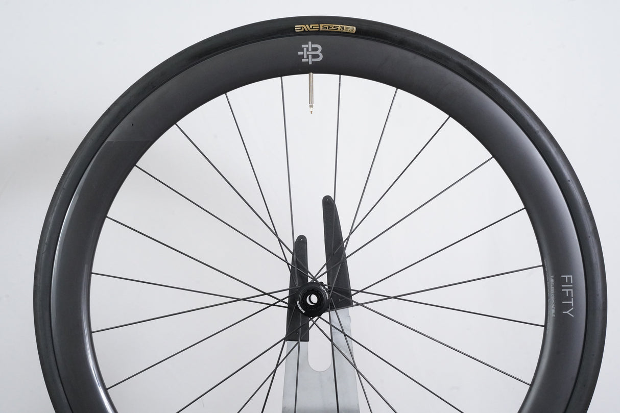Black Inc. Fifty 50 Carbon Clincher Disc Brake Wheelset SRAM XDR 12 Speed