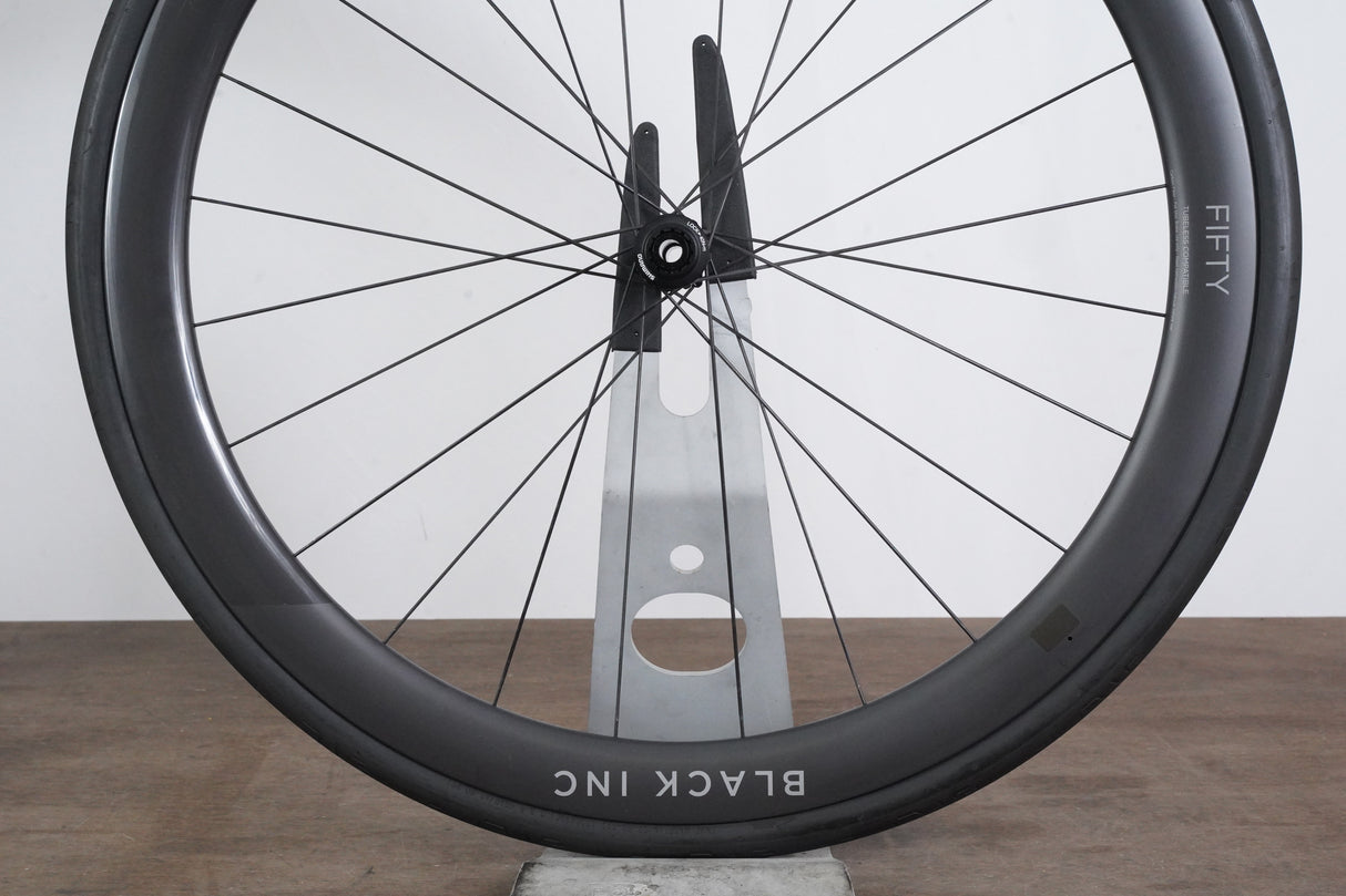 Black Inc. Fifty 50 Carbon Clincher Disc Brake Wheelset SRAM XDR 12 Speed