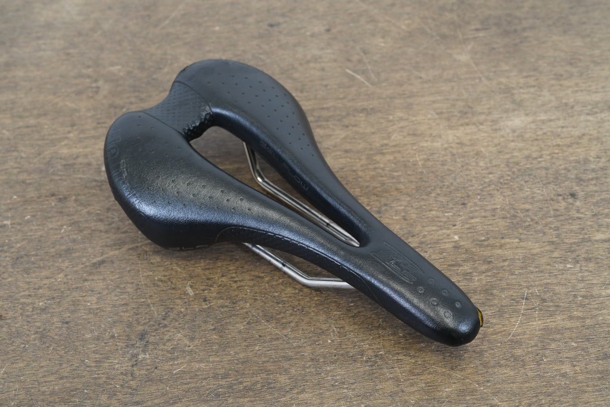 143mm Selle Italia Max SLR Gel Flow Vanox Rail Road Saddle 252g