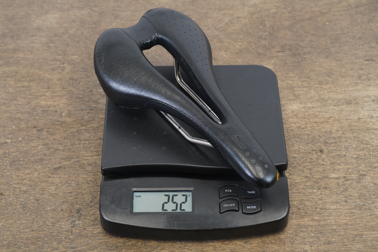143mm Selle Italia Max SLR Gel Flow Vanox Rail Road Saddle 252g