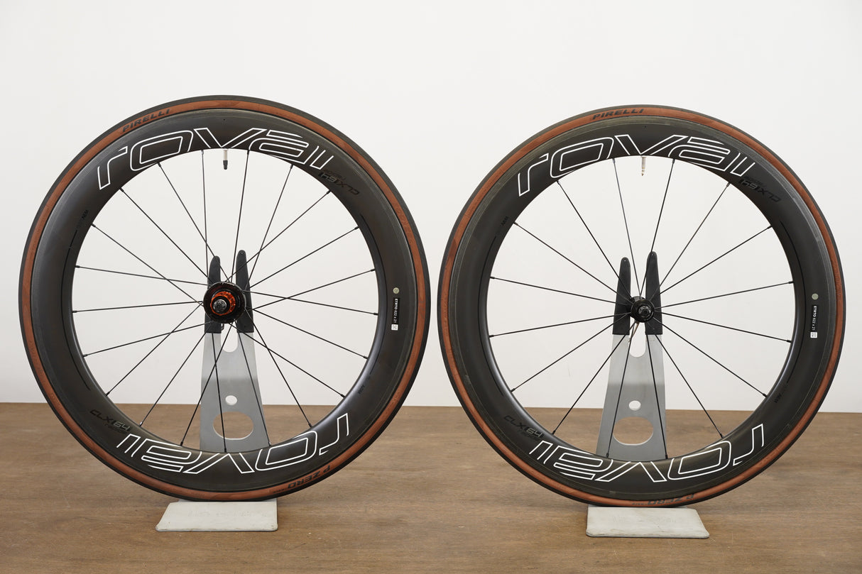 Roval CLX 64 Carbon Tubeless Clincher Rim Brake Wheelset Shimano/SRAM 11 Speed