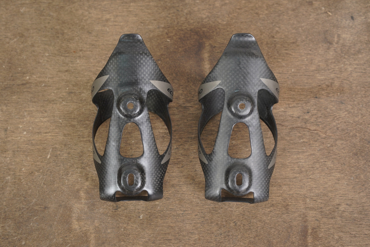 (2) EC90 Carbon Water Bottle Cages 50g