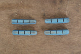 (2 Pairs) Williams Blue Carbon Rim Brake Pads Shimano/SRAM