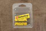 (1 Pair) NEW SwissStop Flash Pro Yellow Carbon Rim Brake Pads Shimano/SRAM