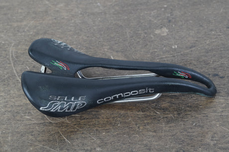 129mm Selle SMP Composit Stainless Steel Rail Road Saddle 212g