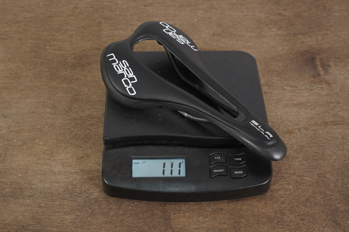 144mm Selle San Marco SLR Tekno-Flow Carbon Road Saddle 111g