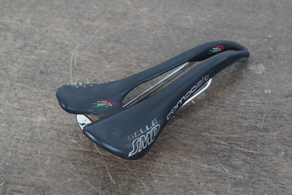 129mm Selle SMP Composit Stainless Steel Rail Road Saddle 212g