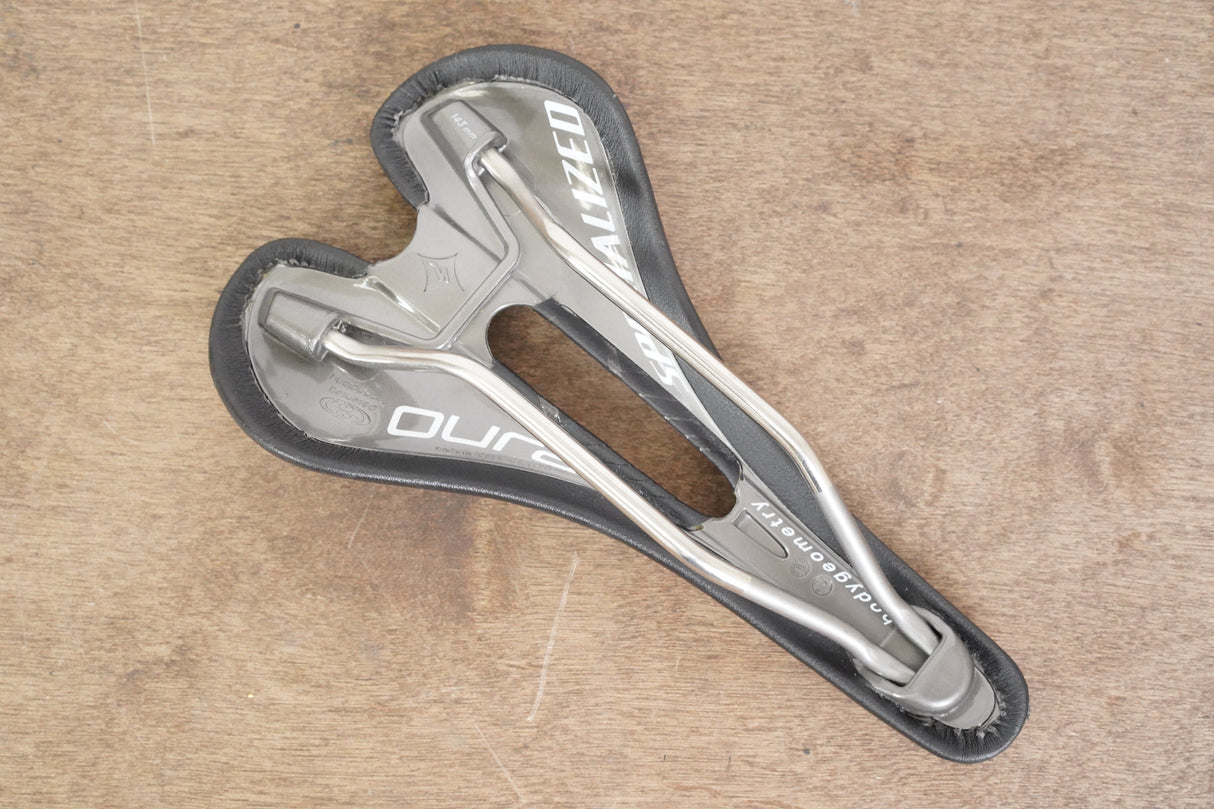 143mm Specialized Oura Gel Titanium Rail Road Saddle 254g