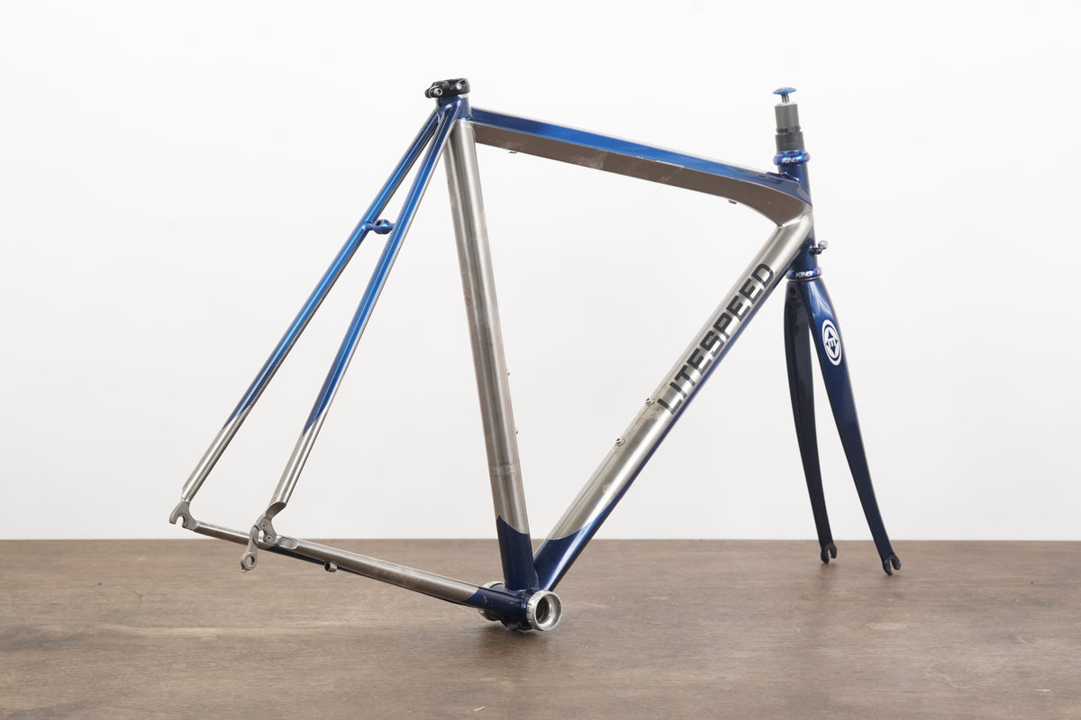 56cm Litespeed Archon Easton Titanium Rim Brake Road Frameset