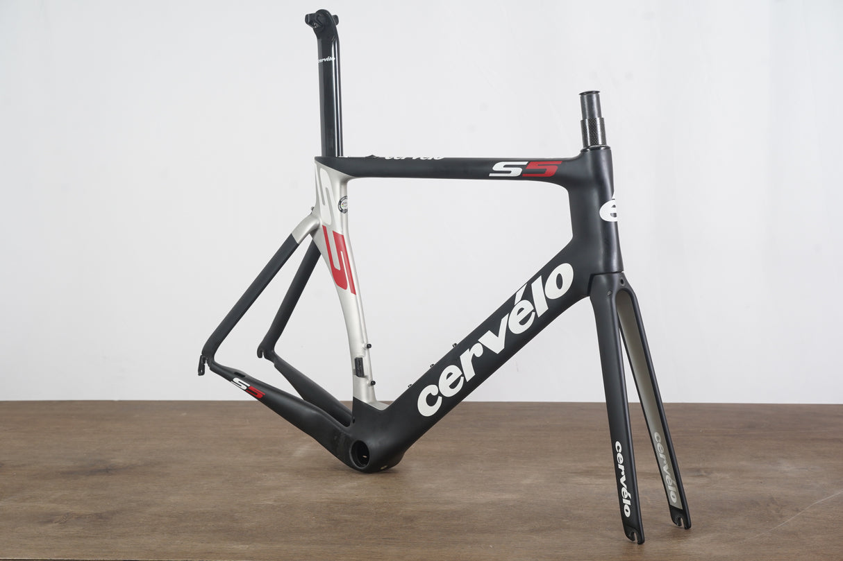 56cm Cervelo S5 Carbon Aero Rim Brake Road Frameset