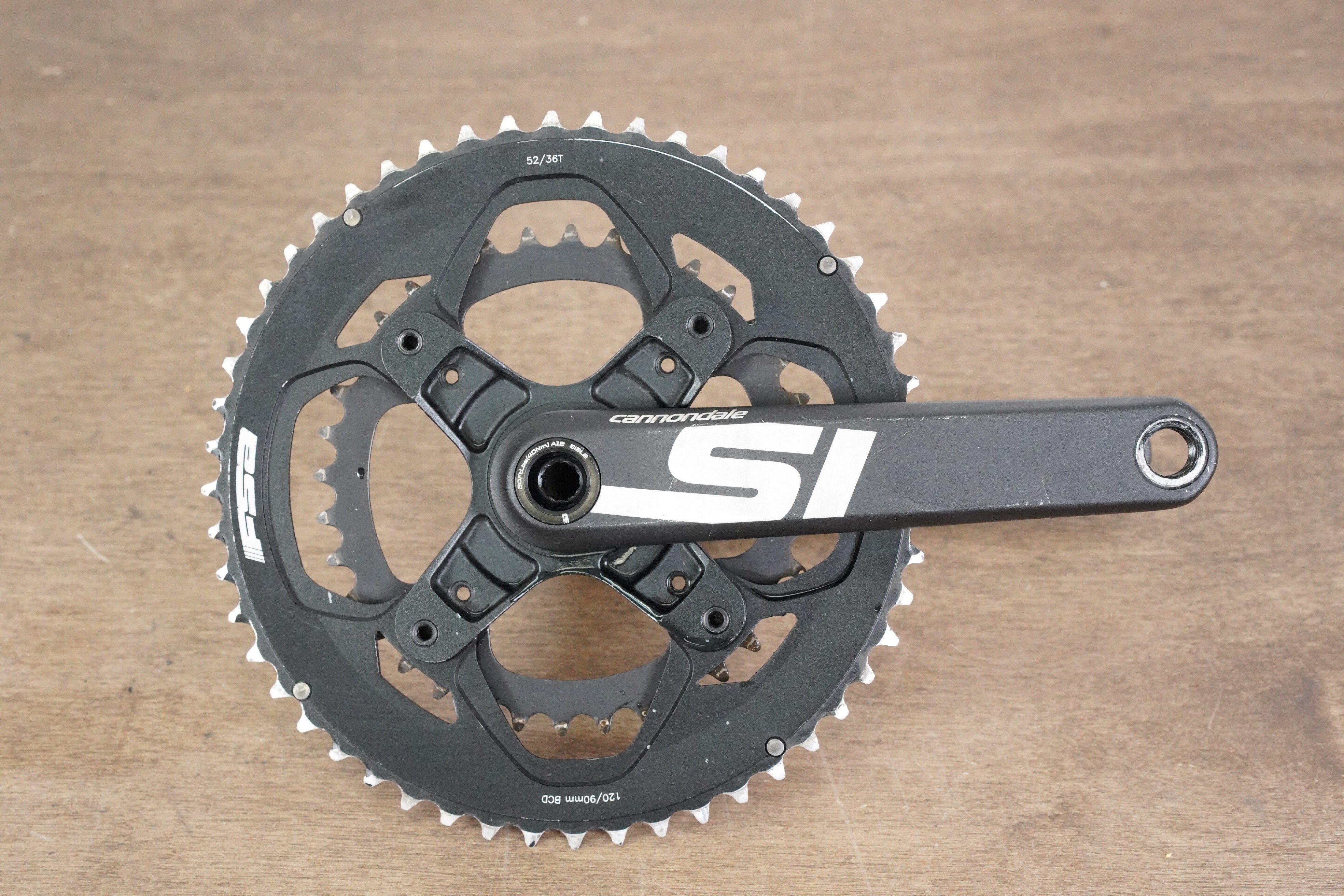 170mm 52/36T BB30 Cannondale Si Hollowgram Road Crankset