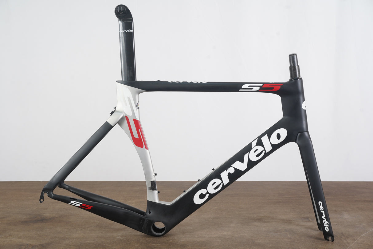 56cm Cervelo S5 Carbon Aero Rim Brake Road Frameset