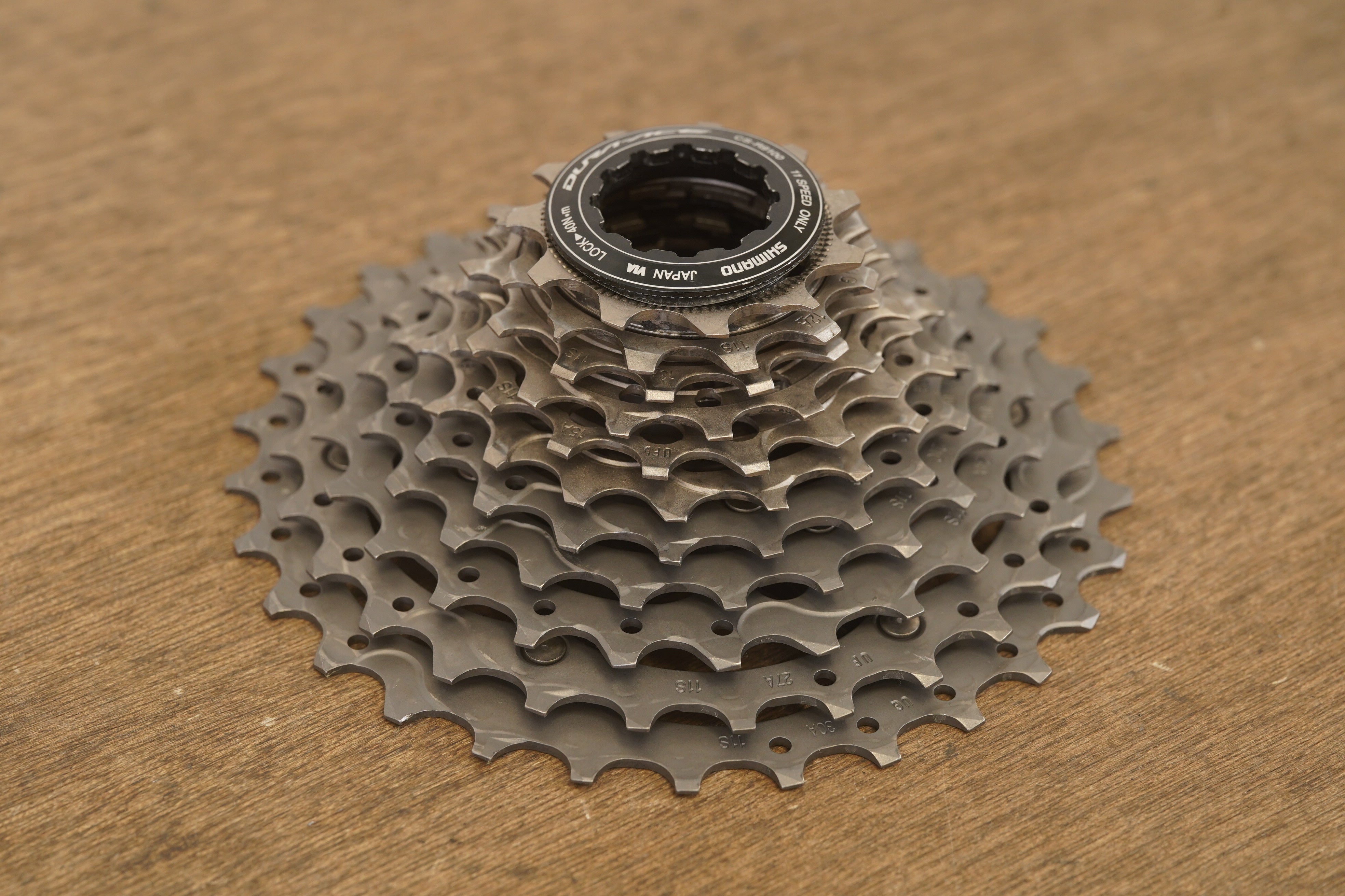 11-30T Shimano Dura-Ace CS-R9100 11 Speed Road Cassette 205g 9100