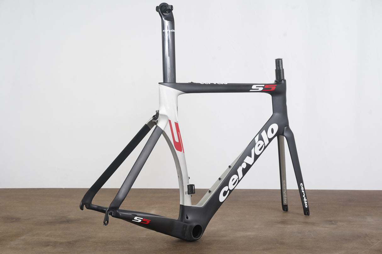 56cm Cervelo S5 Carbon Aero Rim Brake Road Frameset