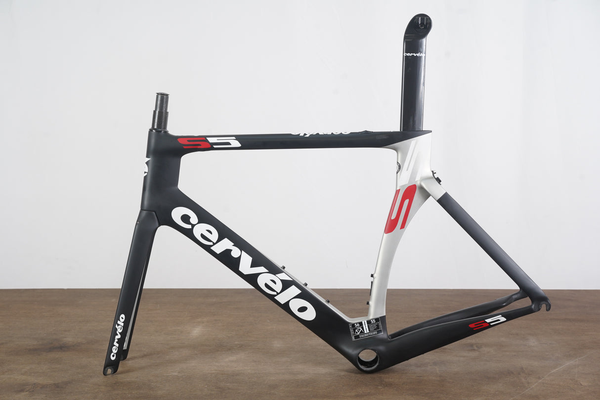 56cm Cervelo S5 Carbon Aero Rim Brake Road Frameset