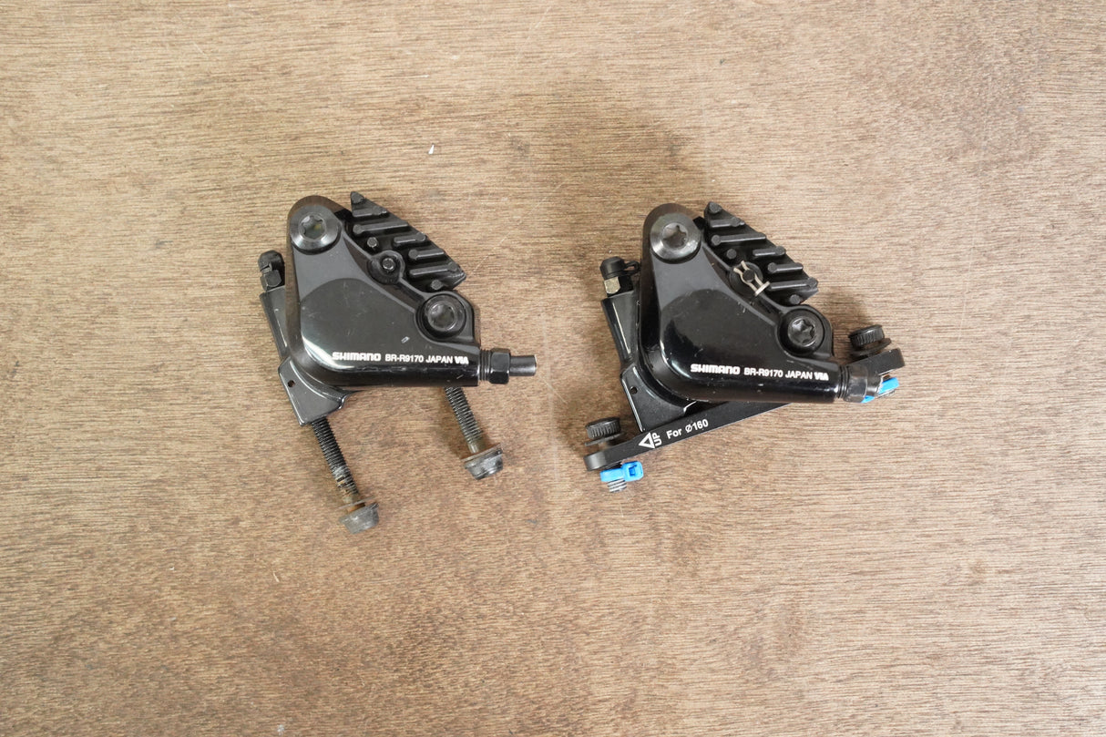 Shimano Dura-Ace BR-R9170 Hydraulic Flat Mount Disc Brake Calipers 9170