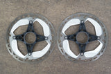 (2) 160mm Shimano XT RT-MT800-S Center Lock Disc Brake Road CX MTB Rotors