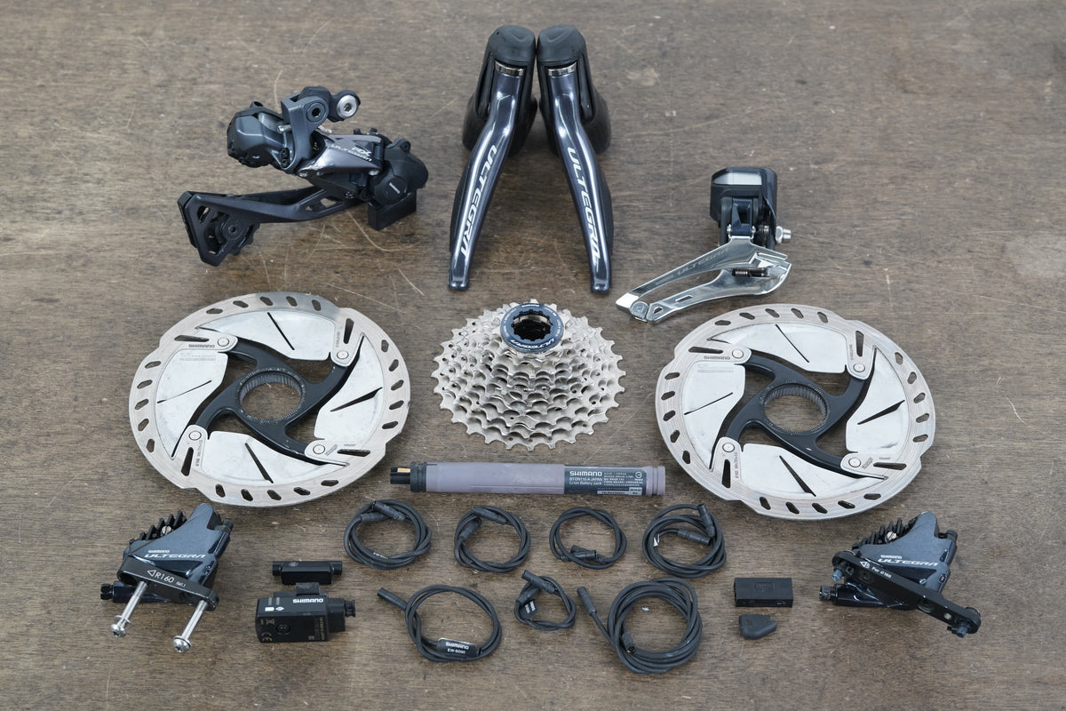 Shimano Ultegra R8070 RX Di2 11 Speed Electronic Hydraulic Disc Groupset 8070