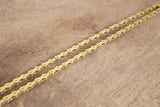 104L KMC X10 Gold 10 Speed Road Chain 75% Life Remaining 104 Links