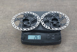 (2) 160mm Deda Elementi Center Lock Disc Brake Rotors