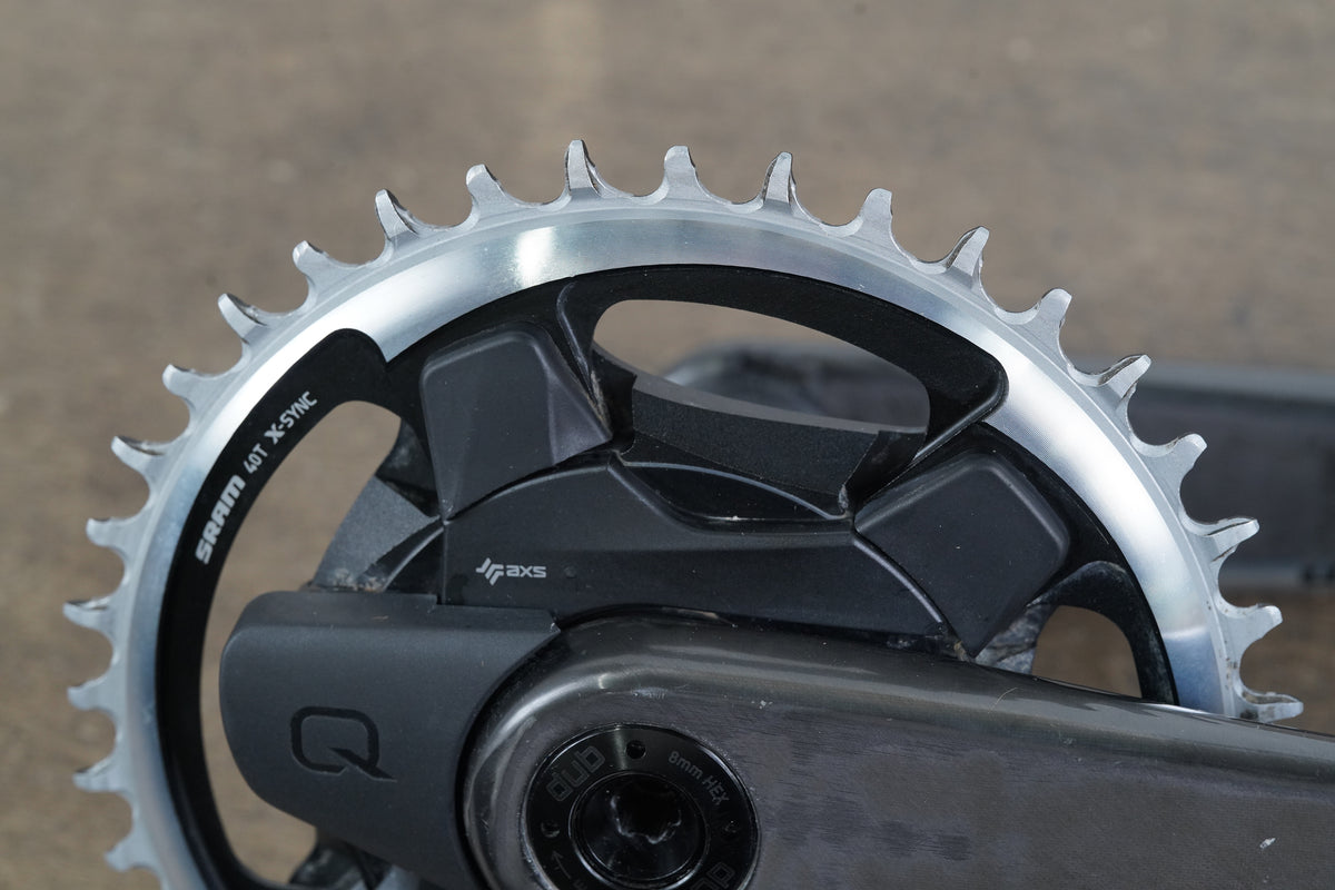 170mm 40T DUB SRAM Red AXS D1 Quarq 1x12 Speed Power Meter Crankset 600g