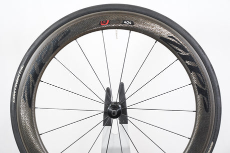 FRONT Zipp 404 Firecrest 77/177 Clincher Carbon Rim Brake Wheel