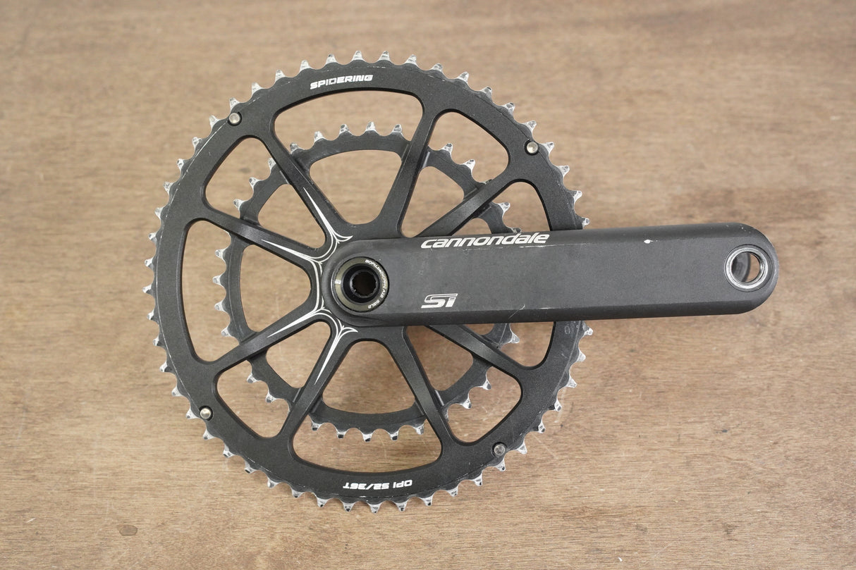 170mm 52/36T Cannondale Si Spidering Hollowgram Stages Power Meter Road Crankset