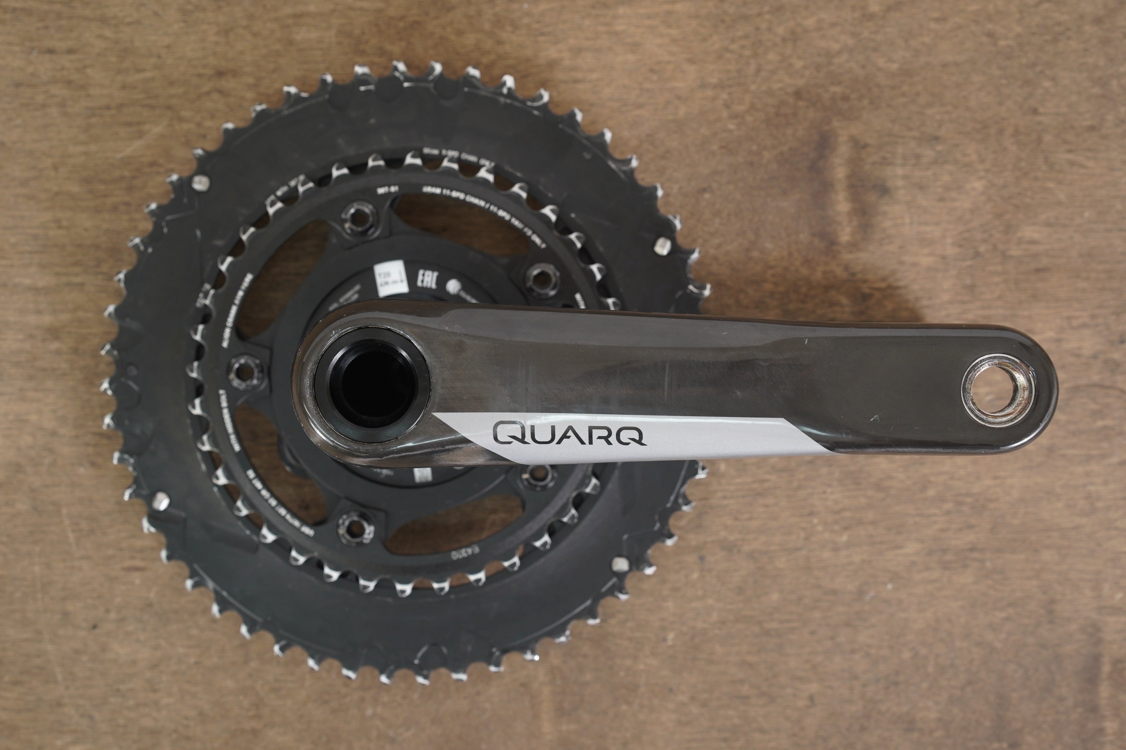 172.5mm 52/36T DUB Quarq DZero Power Meter Road Crankset – Elevate