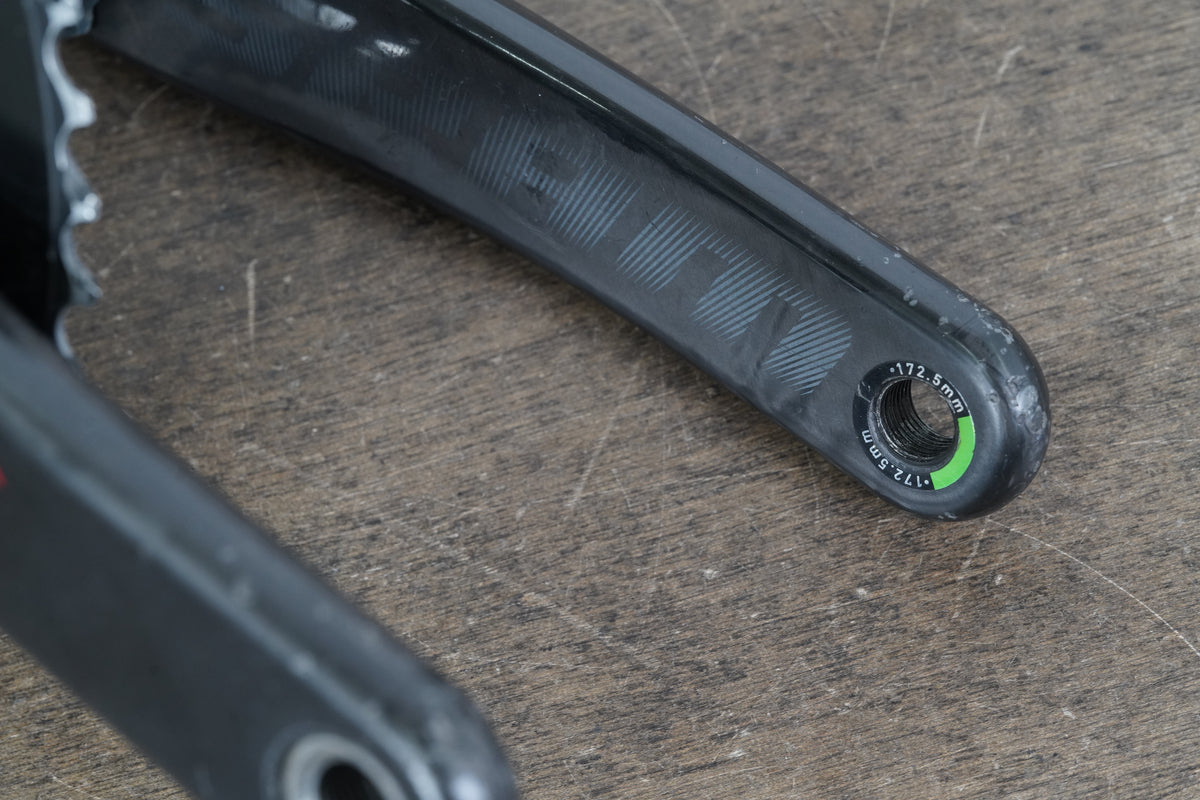 172.5mm 50/34T BB30 SRAM Red 22 Carbon Road Crankset 523g