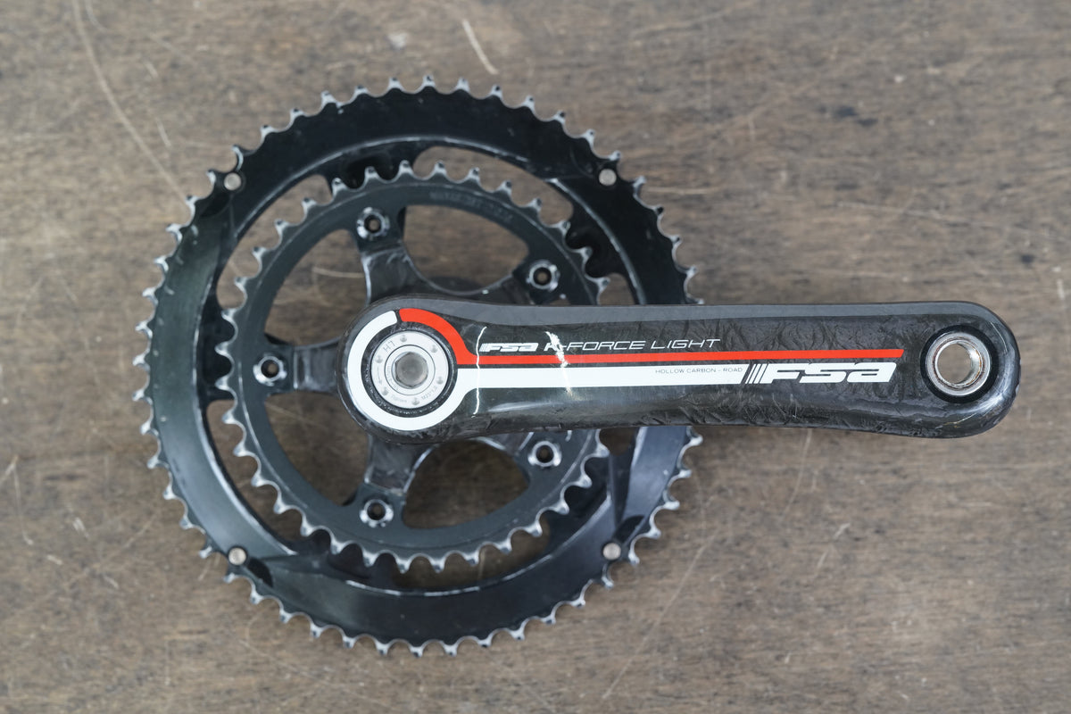 172.5mm 52/36T BB30 FSA K-Force Light Carbon Road Crankset KForce
