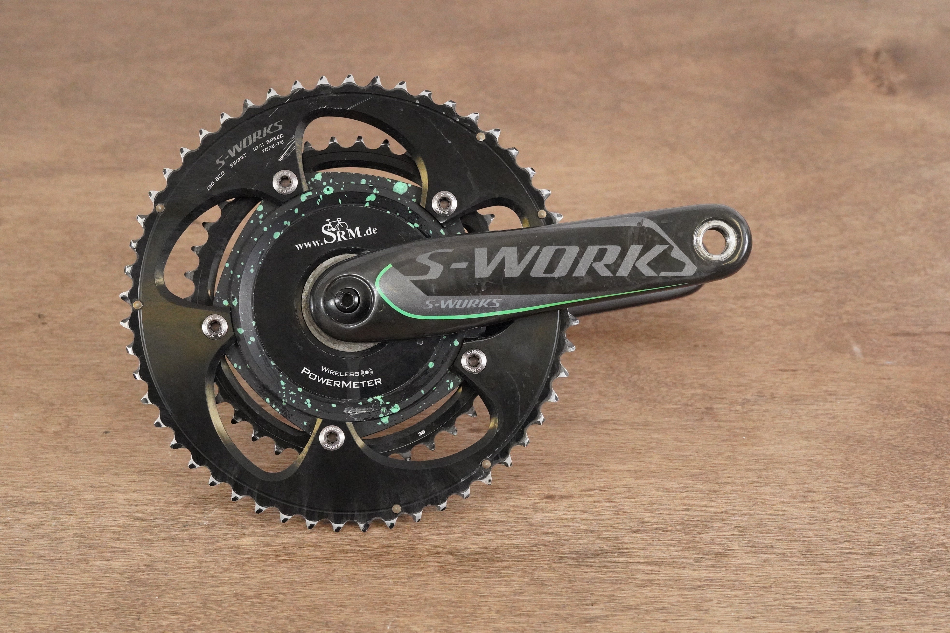 172.5mm 53/39T BB30 Specialized S-WORKS SRM Limited Power Meter Carbon –  Elevate Cycling