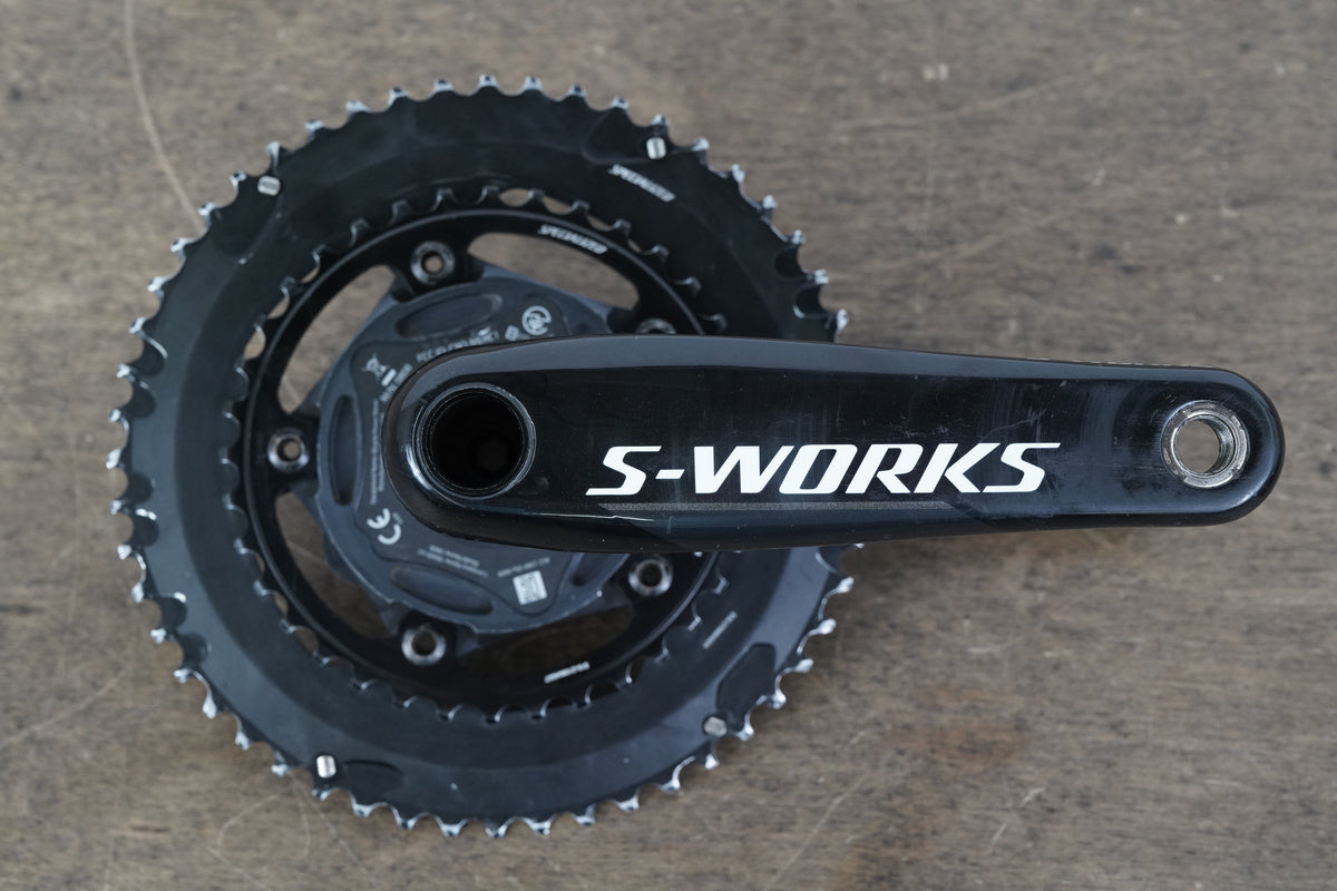 172.5mm 52/36T BB30 Specialized S-WORKS Quarq DZero Power Meter Crankset 729g