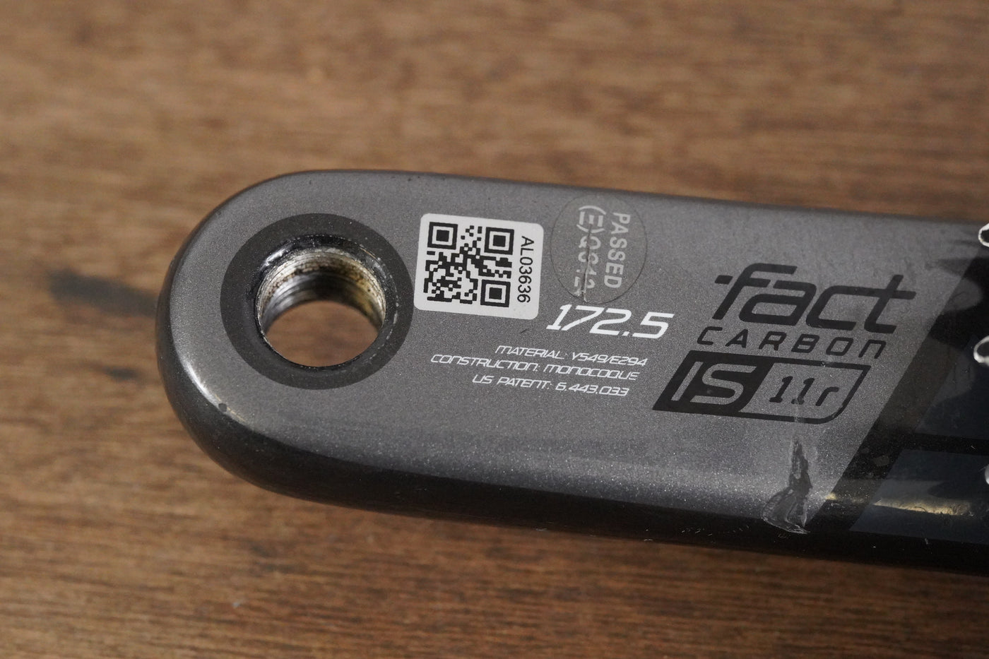 172.5mm 52/36T BB30 Specialized S-WORKS SRM Power Meter Carbon Road Crankset