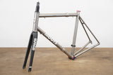 58cm Moots Vamoots CR S&S Coupler Titanium Rim Brake Road Frameset + Travel Case