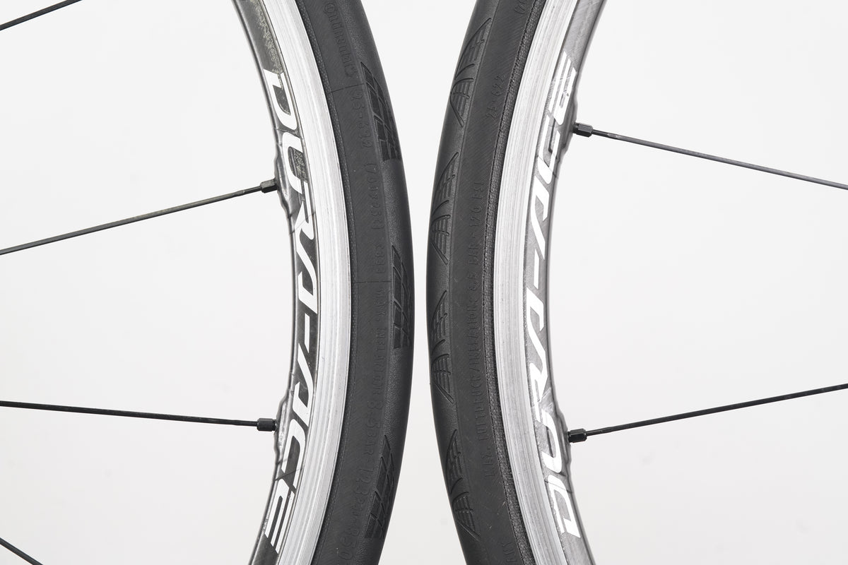 Shimano Dura-Ace WH-9000 C24 Carbon Clincher Rim Brake Wheelset 11 Speed