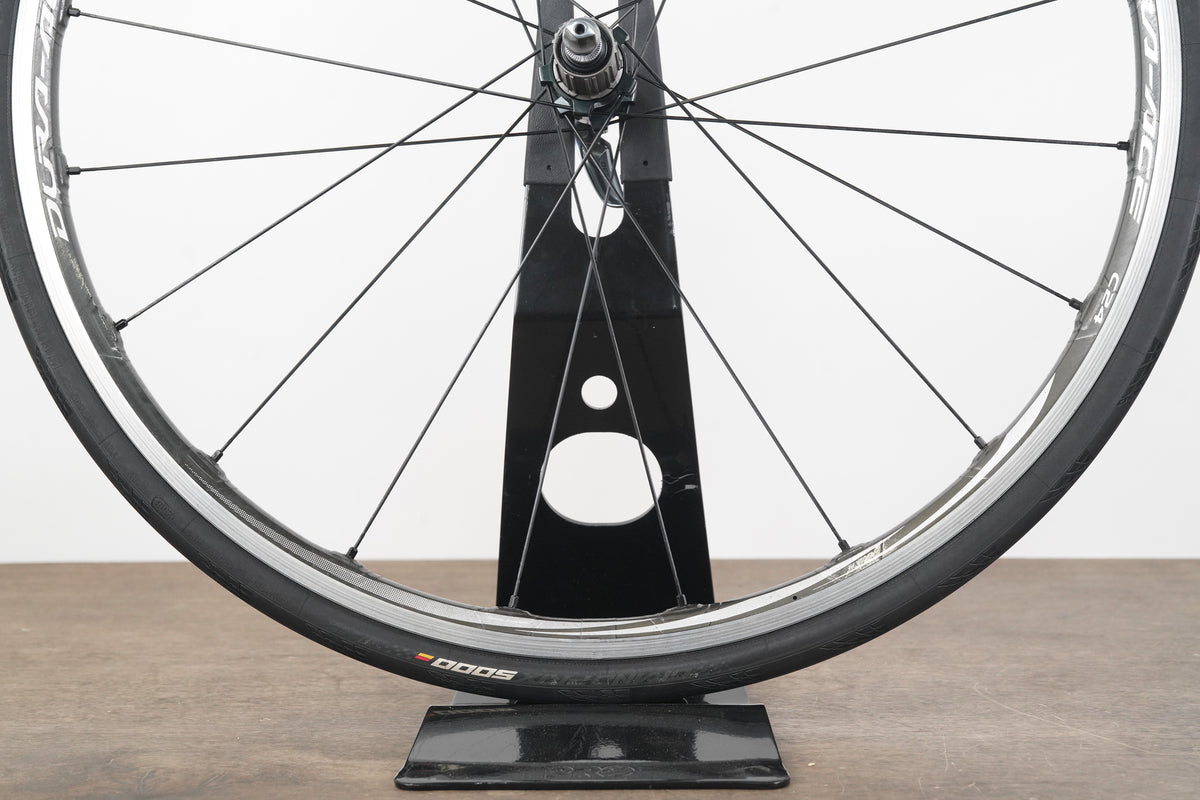 Shimano Dura-Ace WH-9000 C24 Carbon Clincher Rim Brake Wheelset 11 Speed