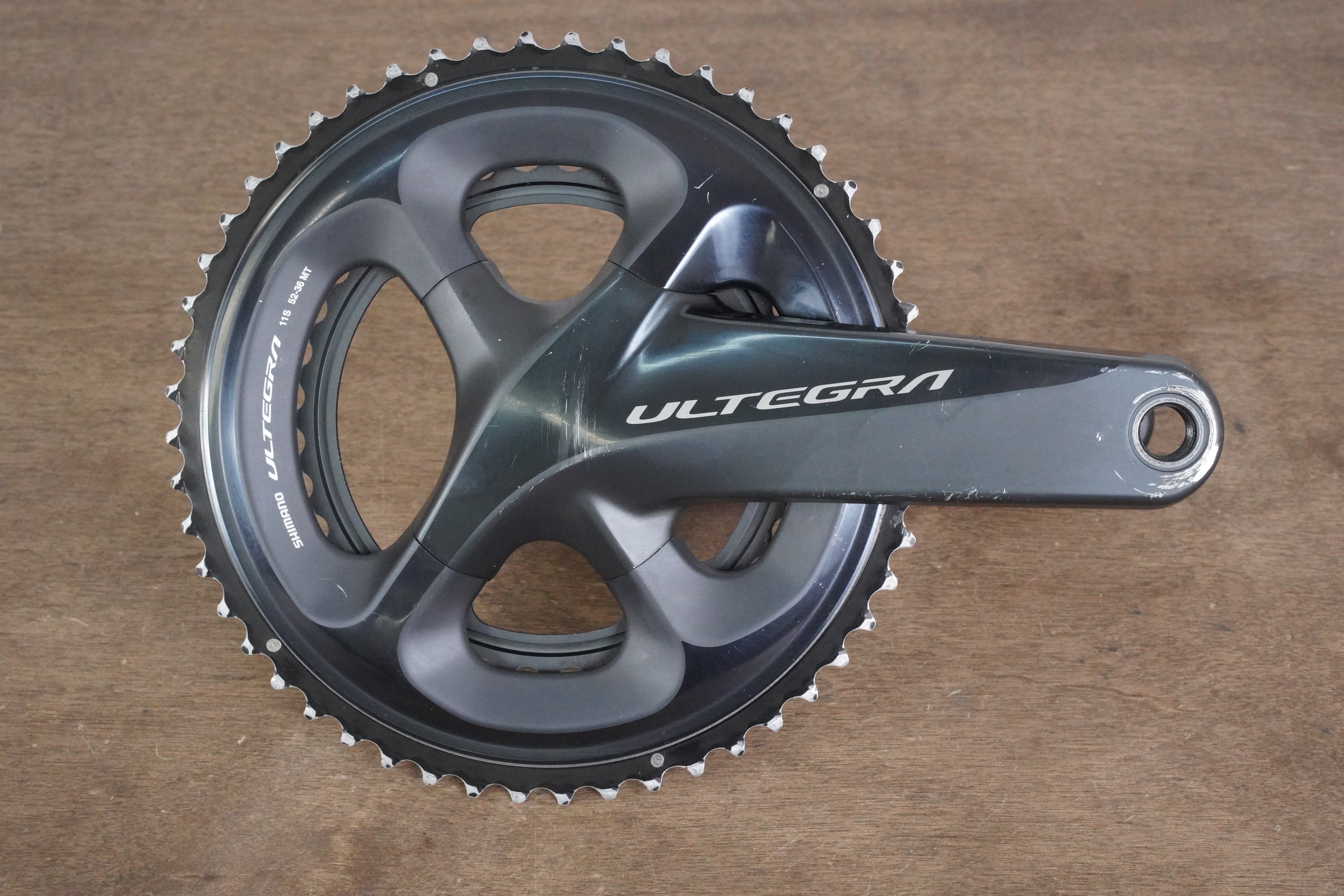 165mm 52/36T Shimano Ultegra FC-R8000 11 Speed Crankset 8000